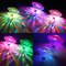 6 LED Solar Power String Lights Outdoor Patio Pathway Decor Mushroom Fairy Lamp